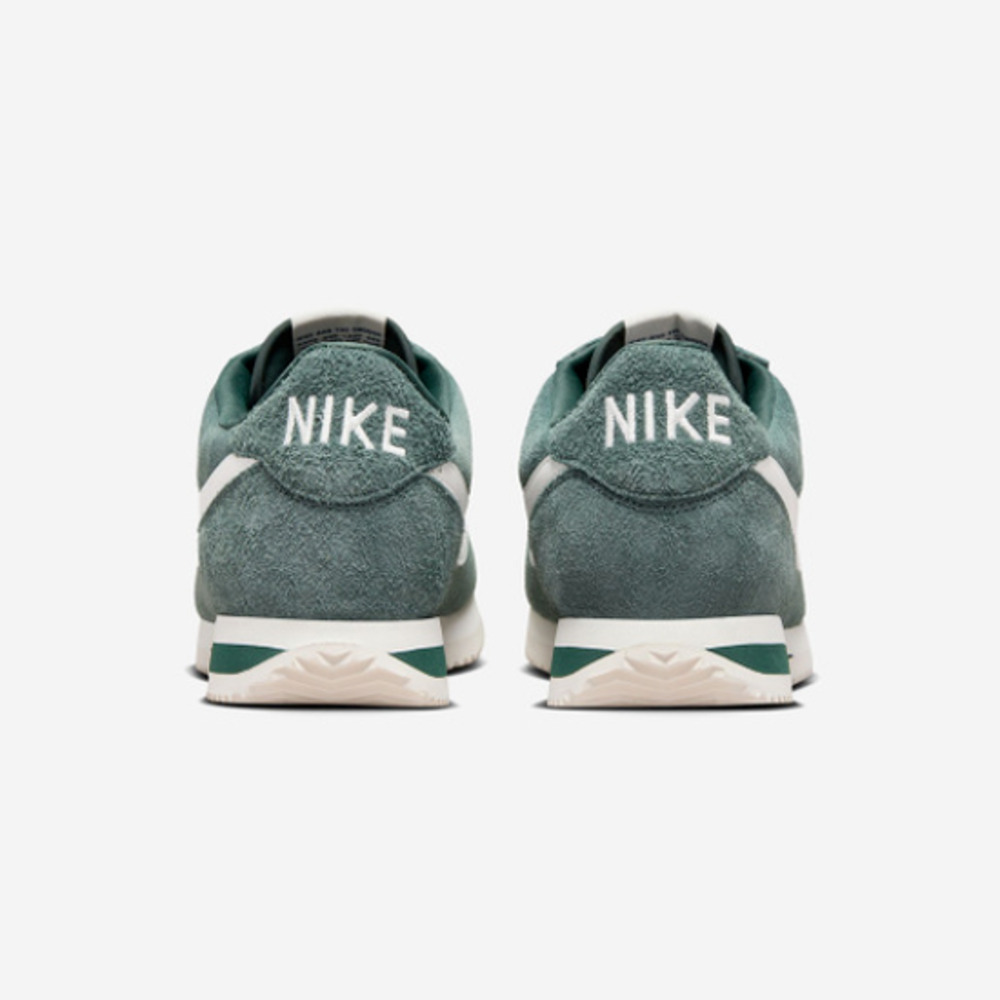 Nike Men's Suede Athletic Sneakers in Teal and White - Picture 5 of 12